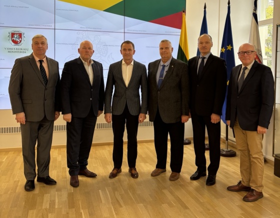 LPVA atstovų ir Policijos generalinio komisaro susitikimas su VRM vadovybe